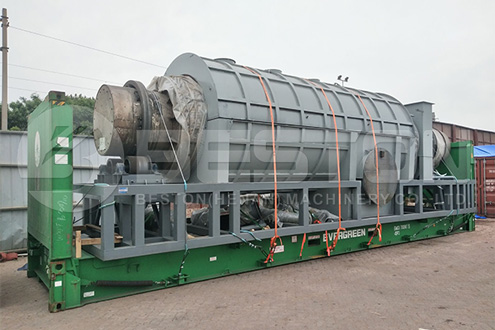 Charcoal Making Machine Shipped to Malaysia