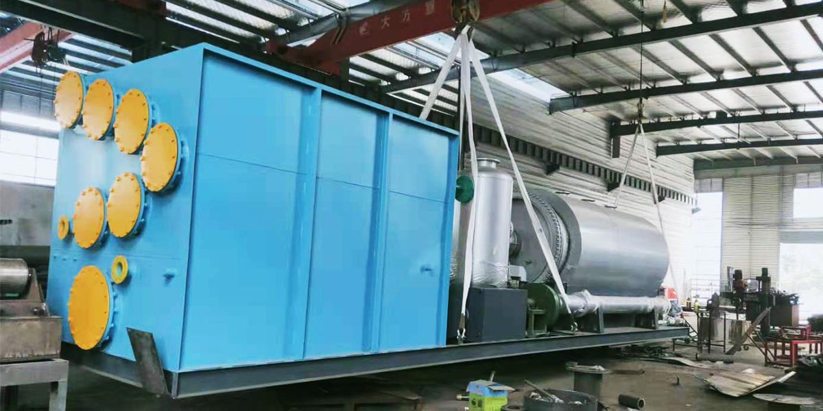 BLJ-3 Mini Skid-Mounted Pyrolysis Plant to the Philippines